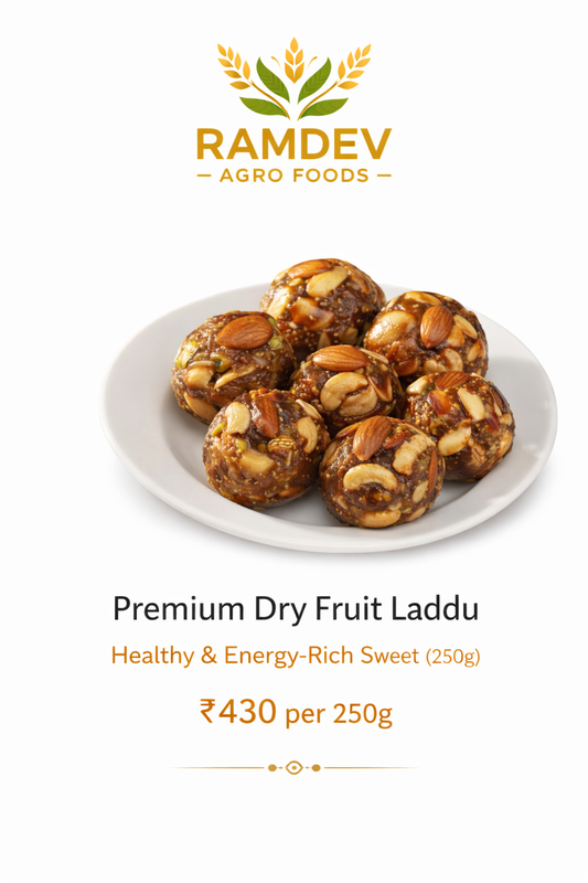 Premium Dry Fruit Laddu – 100% Natural & Healthy Energy Bites
