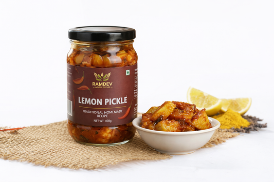 Lemon Pickle (Homemade)