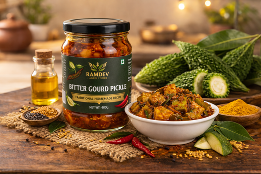Karela Pickle(homemade)