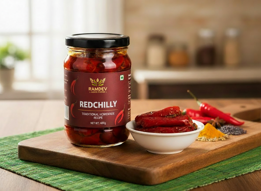 Red Chilli Pickle (Homemade)